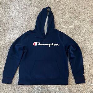 Champion Dark Blue Pullover Hoodie